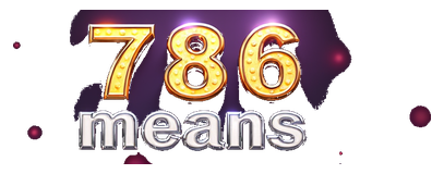 786 means logo